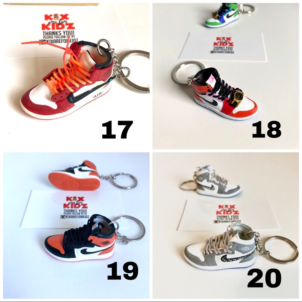 Jordan 1 Dior, Fearless Melody 3D Mini Sneakers